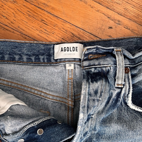 Agolde Riley Short, Size 26 - Picture 3 of 5